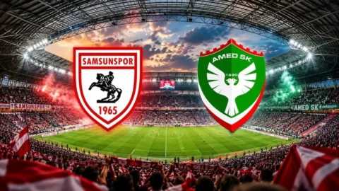Samsunspor – Amed SF maçı: Samsunspor 17. sırada kaldı