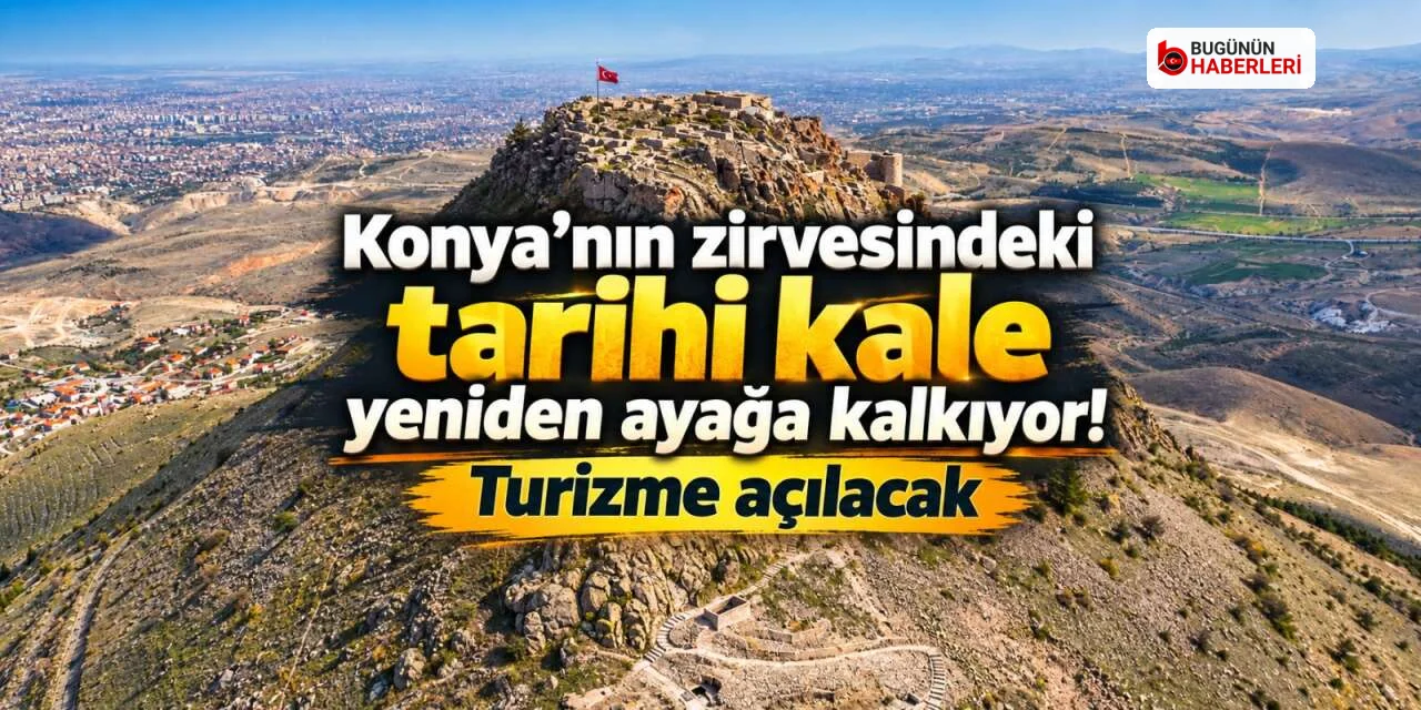 Selçuklu’nun tarihi Gevale Kalesi turizme kazandırılıyor
