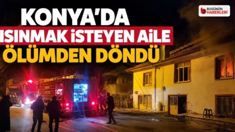Seydişehir’de müstakil ev yangını: İtfaiye alevleri söndürdü