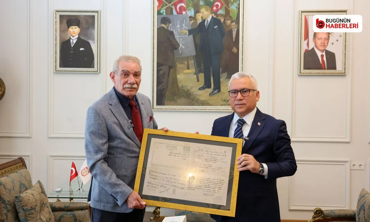 Sivas’ta 110 yıllık esaret belgeleri teslim edildi: Sibirya mektupları torununa ulaştı