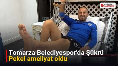 Tomarza Belediyespor’da Şükrü Pekel ameliyat oldu