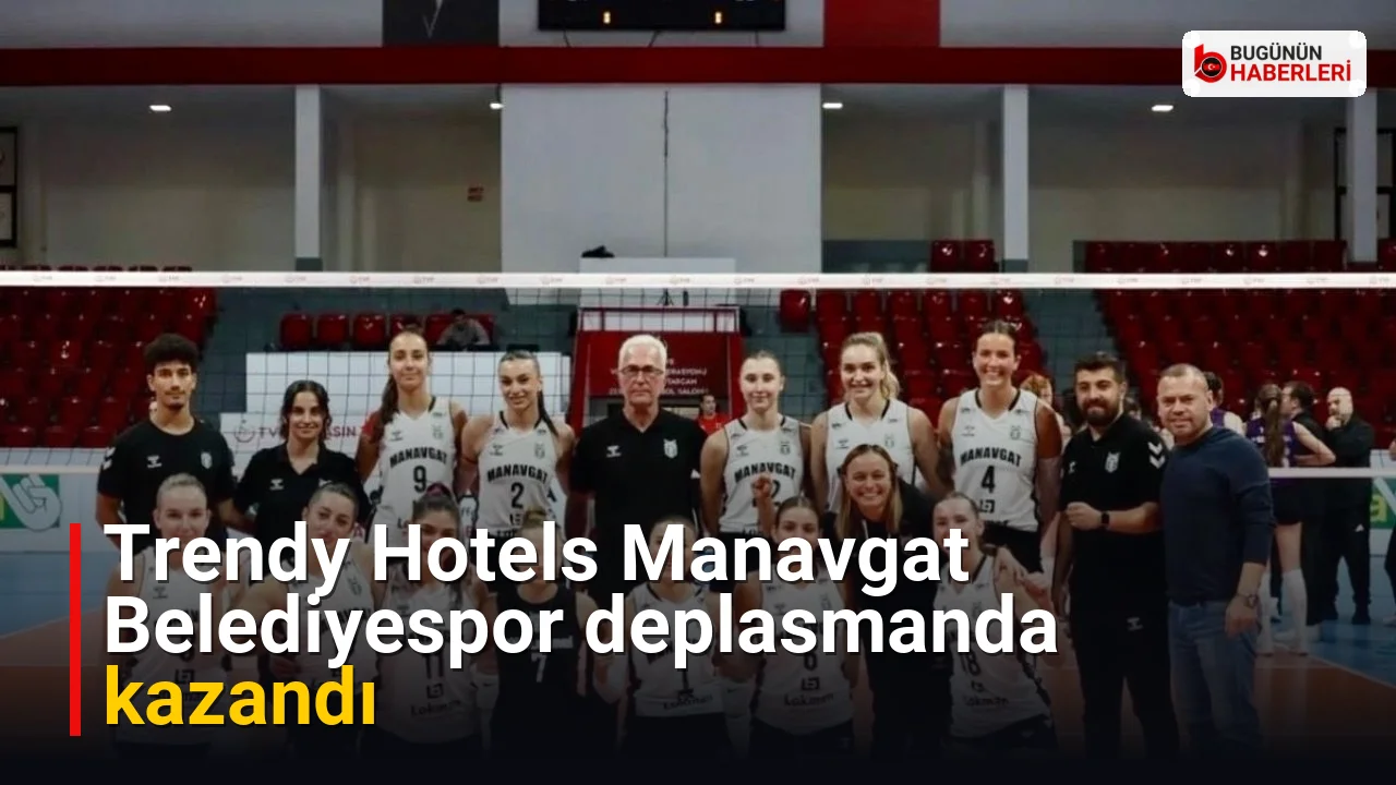 Trendy Hotels Manavgat Belediyespor deplasmanda kazandı
