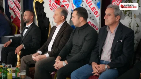 Vali Taşyapan çiftin düğün törenine katıldı