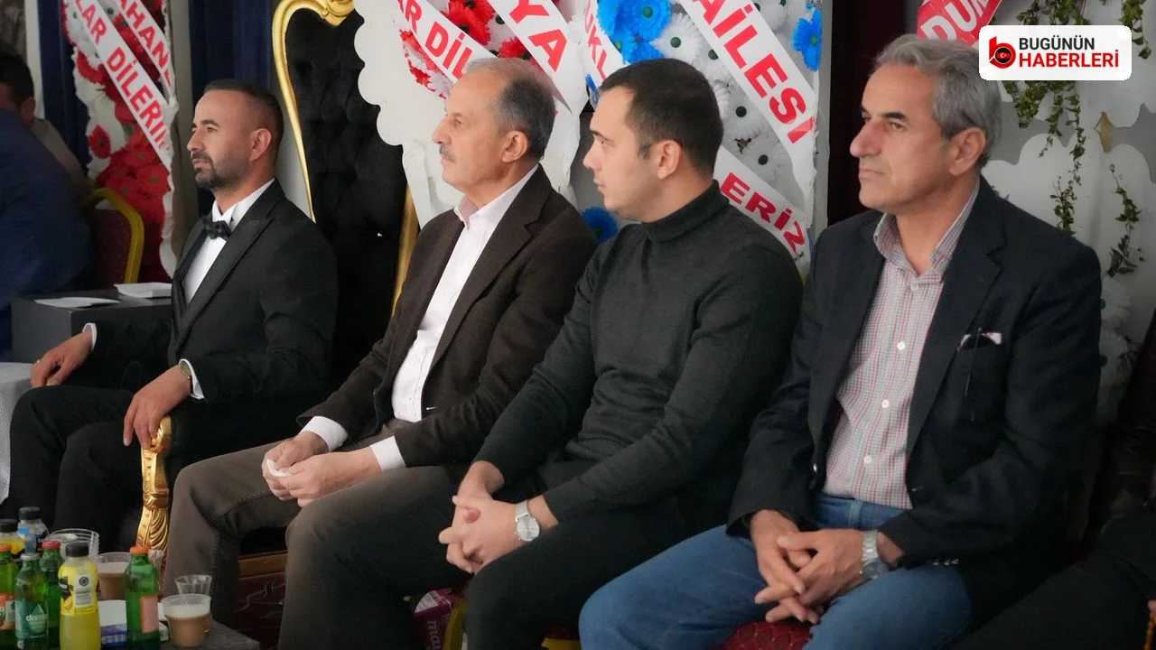 Vali Taşyapan çiftin düğün törenine katıldı