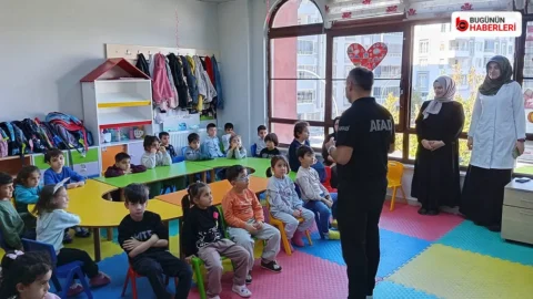 Yeşilyurt’ta Kur’an kursu öğrencilerine deprem tatbikatı: Bilinçlendirildiler