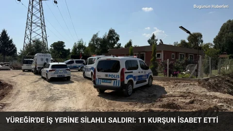 Yüreğir’de iş yerine silahlı saldırı: 11 kurşun isabet etti
